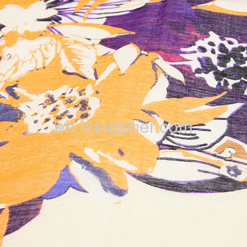 100% Cashmere Wool Textile Printing Large Square Scarves 