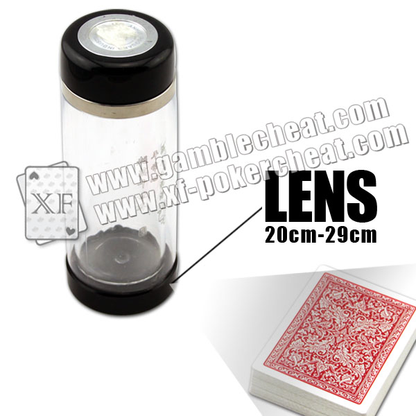 Vacuum cup lens