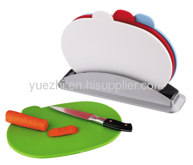 4pcs index chopping board cutting mat