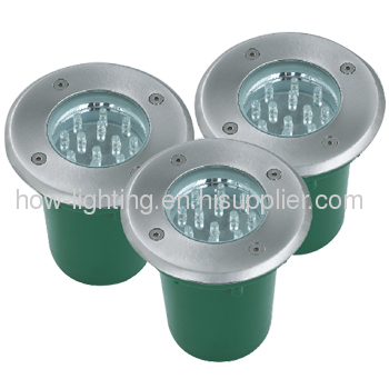 1.2W LED In-ground Lamp IP67 with 15[cs 5mm Straw LED 