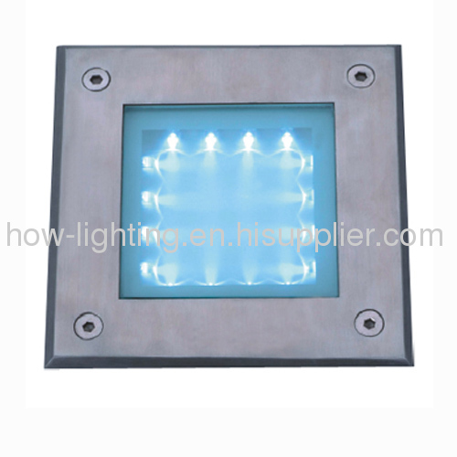 2.9W-4W LED In-ground Lamp IP67 with ST304 and Aluminium Material
