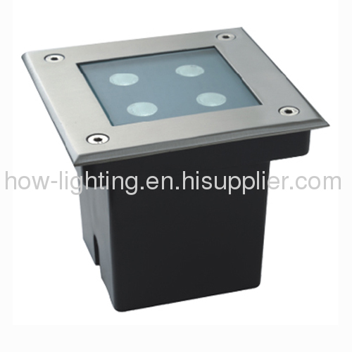 2.9W-4W LED In-ground Lamp IP67 with ST304 and Aluminium Material