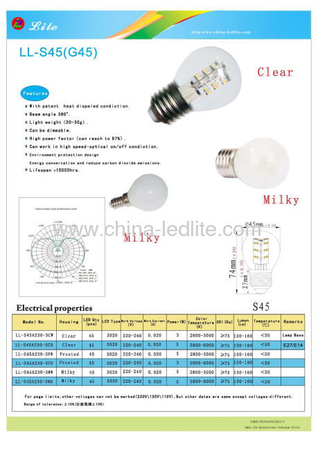 E27E26 led bulb lamps and led lights