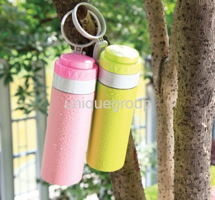 Pretty Color Design Stainless Thermos Coffee Bottle Vacuum Flask with Strainer