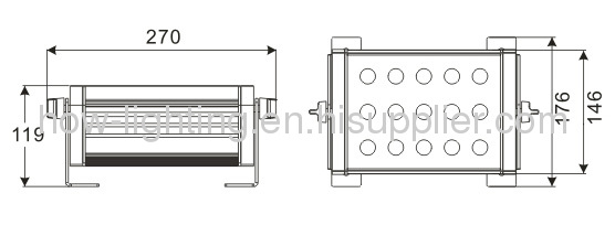 18W-30W LED Flood Light IP65 with Aluminium Material