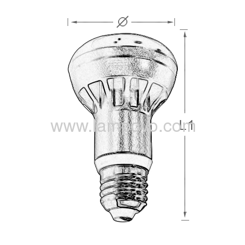 High Luminous Led bulb lamp 9W E27