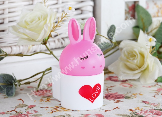 popular cute light-operated 5leds animal night light for gift promotion