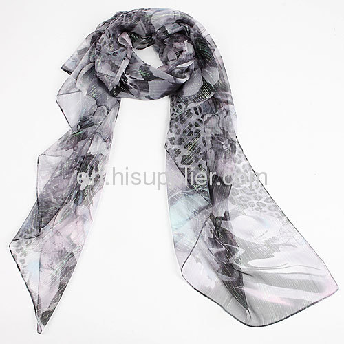 Wholesale Fashion Large Pashmina Ladies Designer Silk Scarf 