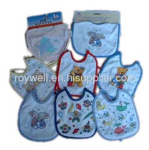 Cute easy washable baby bib