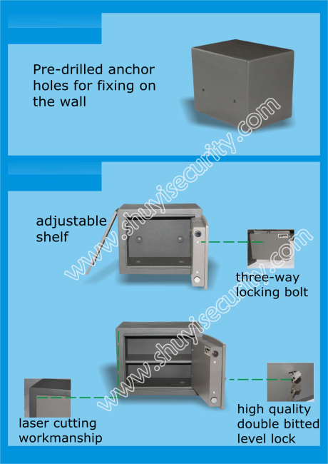 key lock safe keeping box