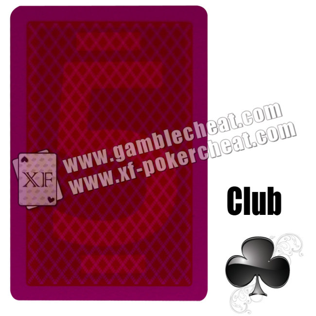 Bee premium plastic marked cards(red)