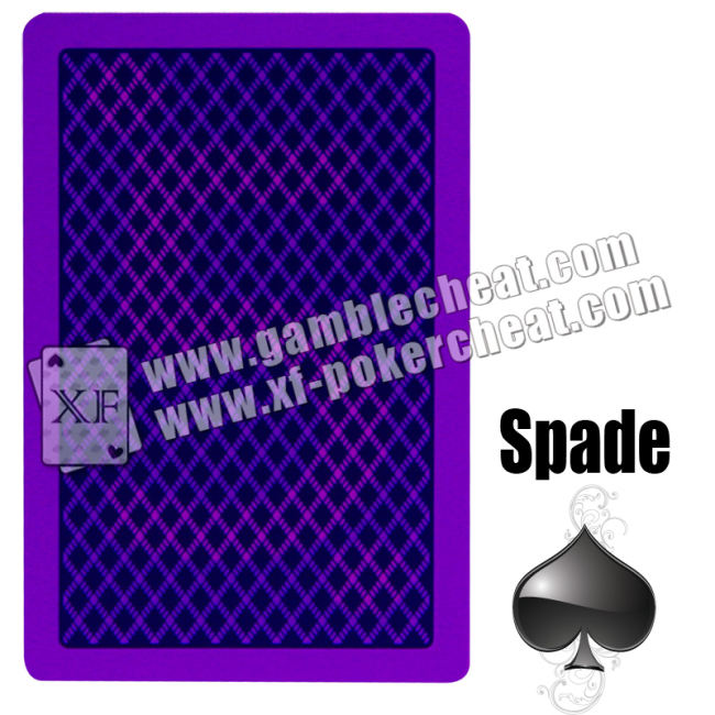 Bee premium plastic marked cards(blue)