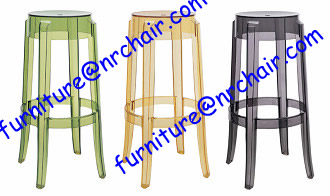 shanghai wholesale wedding banquet Charles ghost stacking bar stool