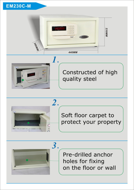 New Electronic Card Safe Box