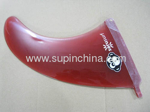 fibreglass fin for sup board