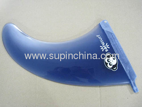 fibreglass fin for sup board