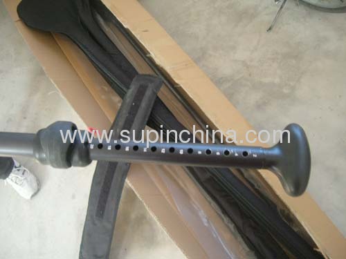 aluminum shaft with plastic blade adjustable paddle