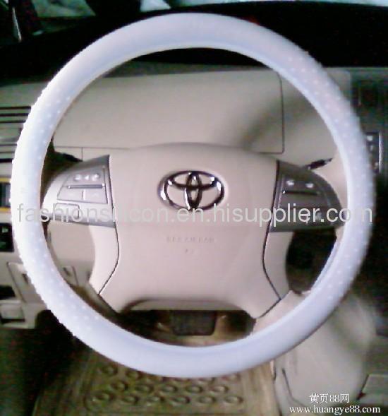 Beautiful silicone steering wheel cover