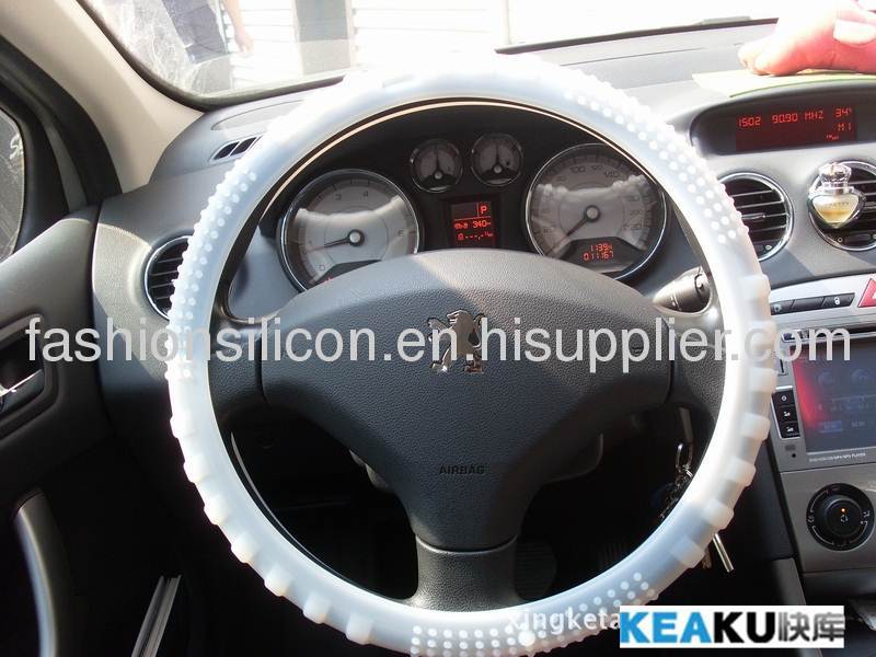 Cool easy wash silicone steering wheel case