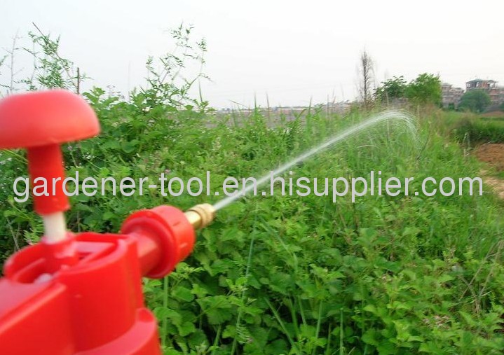 1.0L Air Pressure Garden Sprayer With Brass Nozzle and PE Bottle.