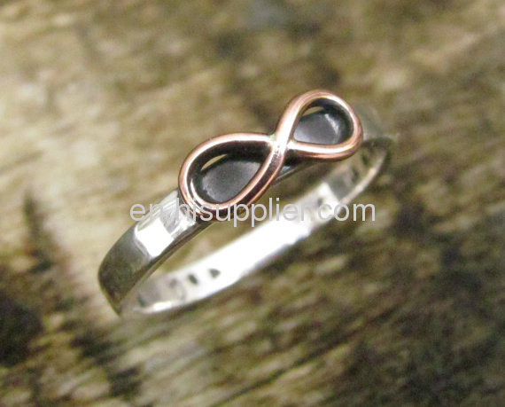 Wholesle 925 Sterling Silver Infinity Ring For Women Cheap
