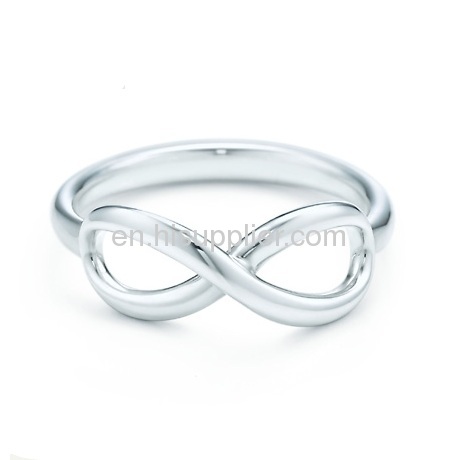 Wholesle 925 Sterling Silver Infinity Ring For Women Cheap