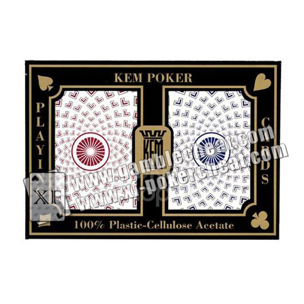 Kem 100% Plastic Playing Marked Cards