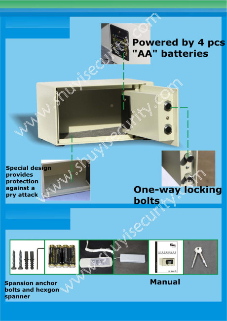 mini security safe box