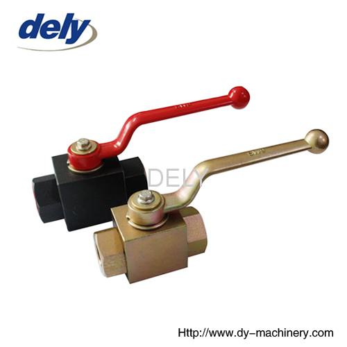 KHB BKH 2 way male thread high pressure ball valve