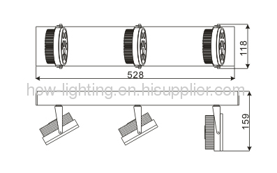 9W-36W LED Downlight IP20 with Different Combination