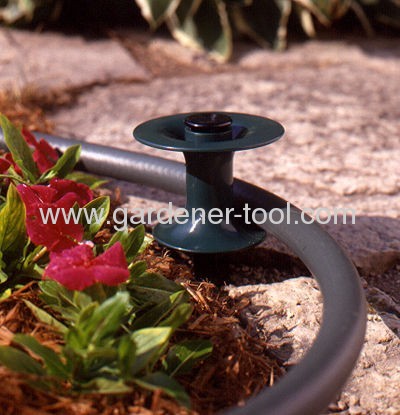 Garden PVC Water Hose Guide Preventing hose pulling agianst the grass