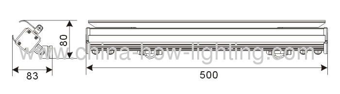 13W Aluminium LED Strip Light IP65 with 156pcs 3528SMD Chips