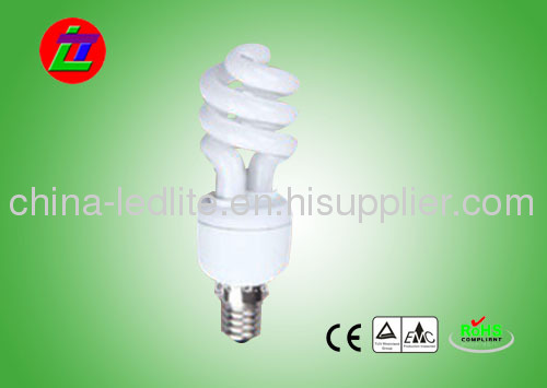 T2 20W energy saving lamphalf spiral cfl bulbs spiral