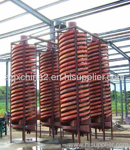 High efficient spiral chute made in china