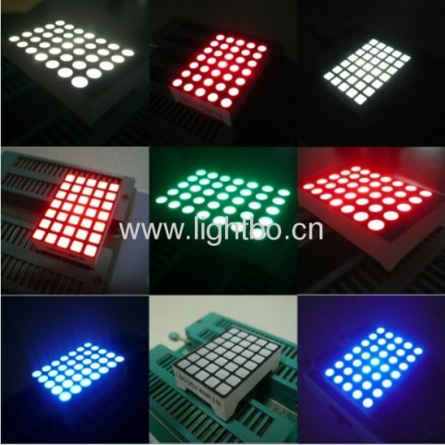 5 x 7 Series Dot matrix led display, widely used for elevator position indicators