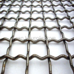 hot galvanized crimped wire mesh