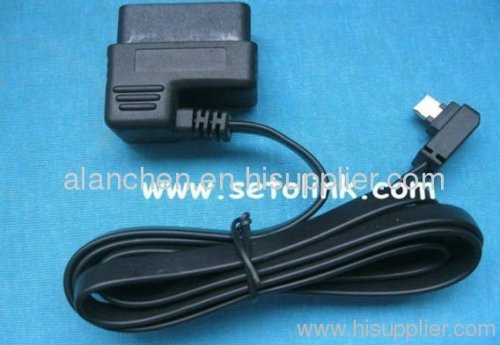 2013 NEW RIGHT ANGLE FLAT OBD CABLE GOOD QUALITY FAST DELIVERY