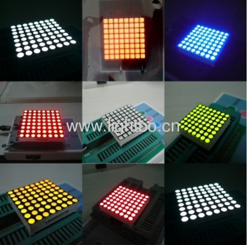 8 x 8 Series dot matrix led display for elevator position indicators