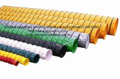 Negative pressure PVC flexible vent duct