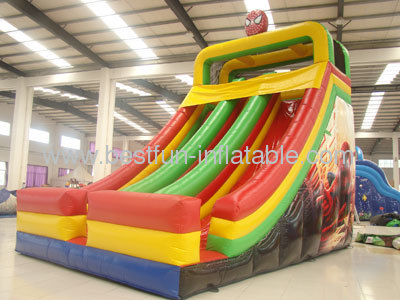 Spiderman Inflatable Slide