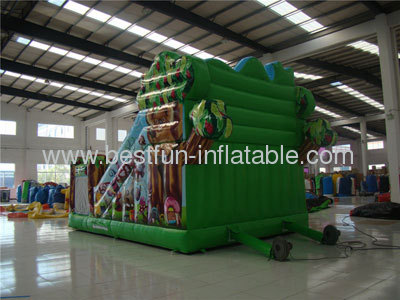 Inflatable Hill Safari Slides