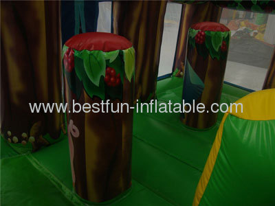 Inflatable Hill Safari Slides