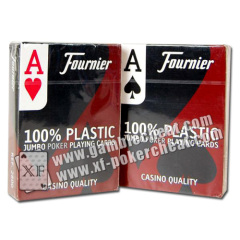 Fournier 100% Plastic Playing Edge Marked Cards