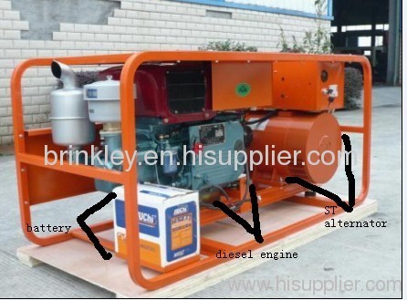 10KW Single-cylinder water-cooled diesel generator genset