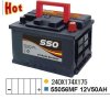 auto battery 55056MF 12v 50ah