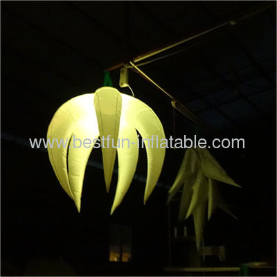 Giant Hanging LED Lighting Air Flowers