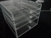 4 drawers acrylic storage boxes