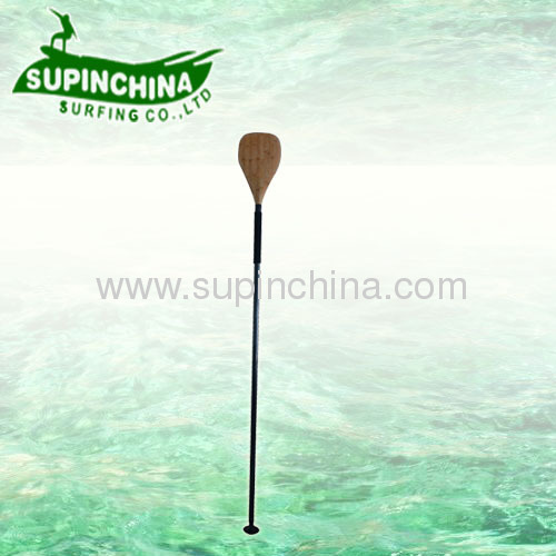 Carbon Fibre with bamboo blade paddle for sup board