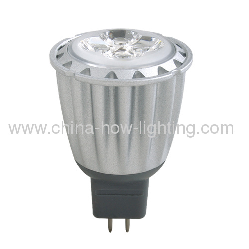 8W MR16 LED Bulb with 4pcs high power LED