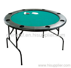 Master folding casino table with Green cloth